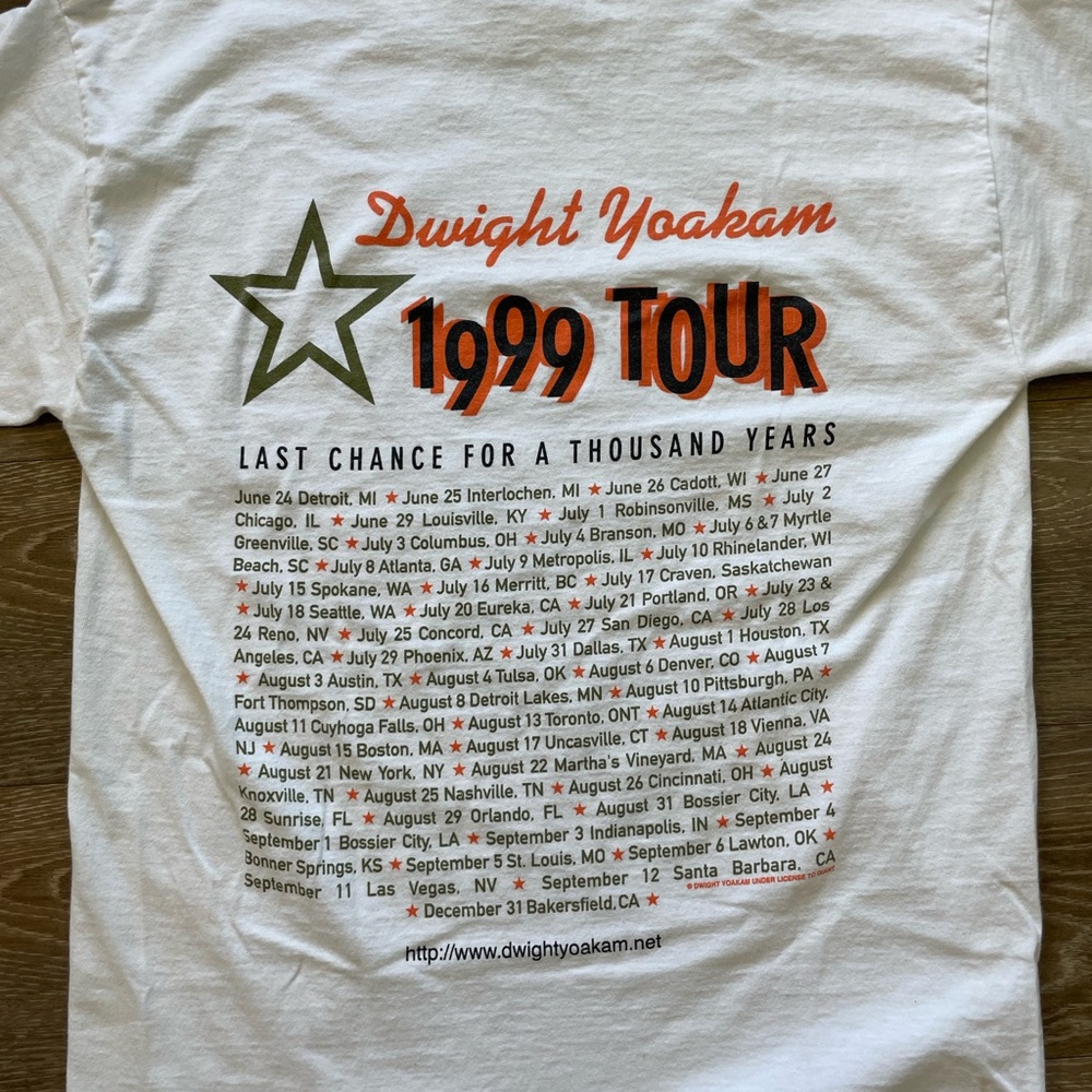 Dwight Yoakam vintage tee - Picture 4 of 6